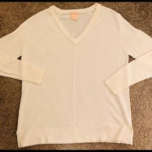 Sweet tomatoes ivory white sweater